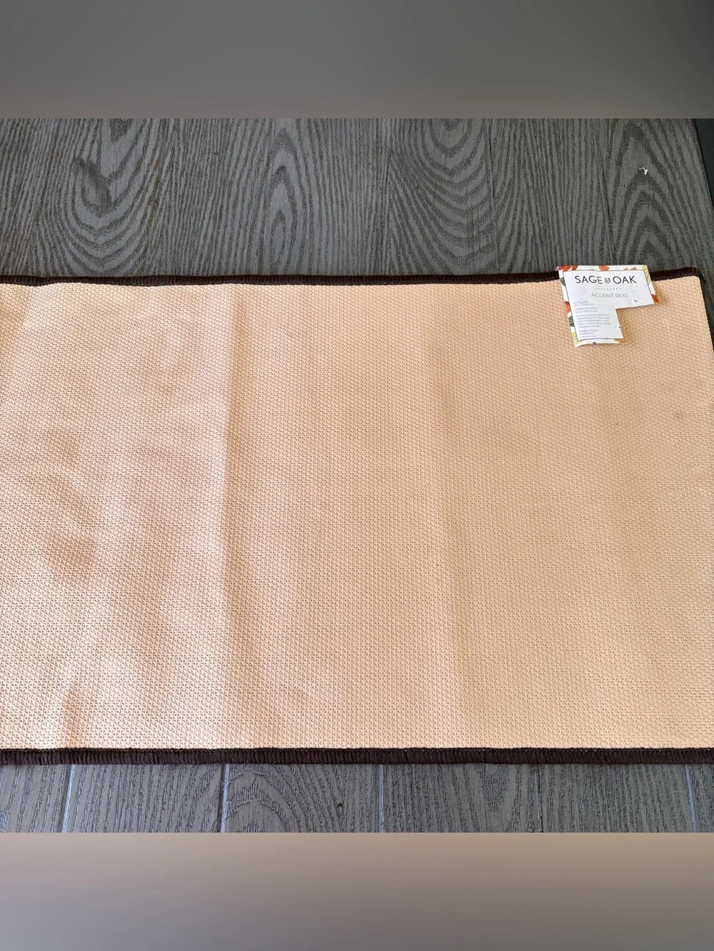 'Thankful Always' Autumn Doormat - Brown & Orange 22in x33 in